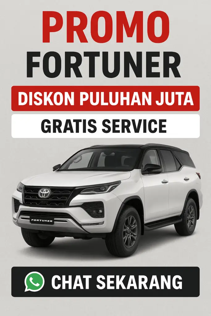 toyota fortuner promo